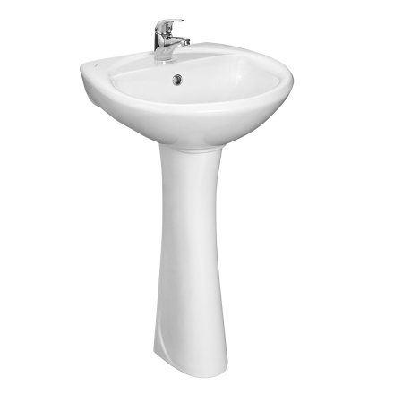 Пьедестал Santeri Соната/Версия/PRO, белый – купить оптом в Москве Умывальники (рукомойники), пьедесталы - 1 308,60 р.